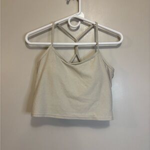 Vuori Cream Strappy Camisole